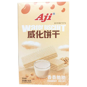 Aji Wafer Biscuits Soya Milk 160g ~ Aji威化餅乾豆乳 160g