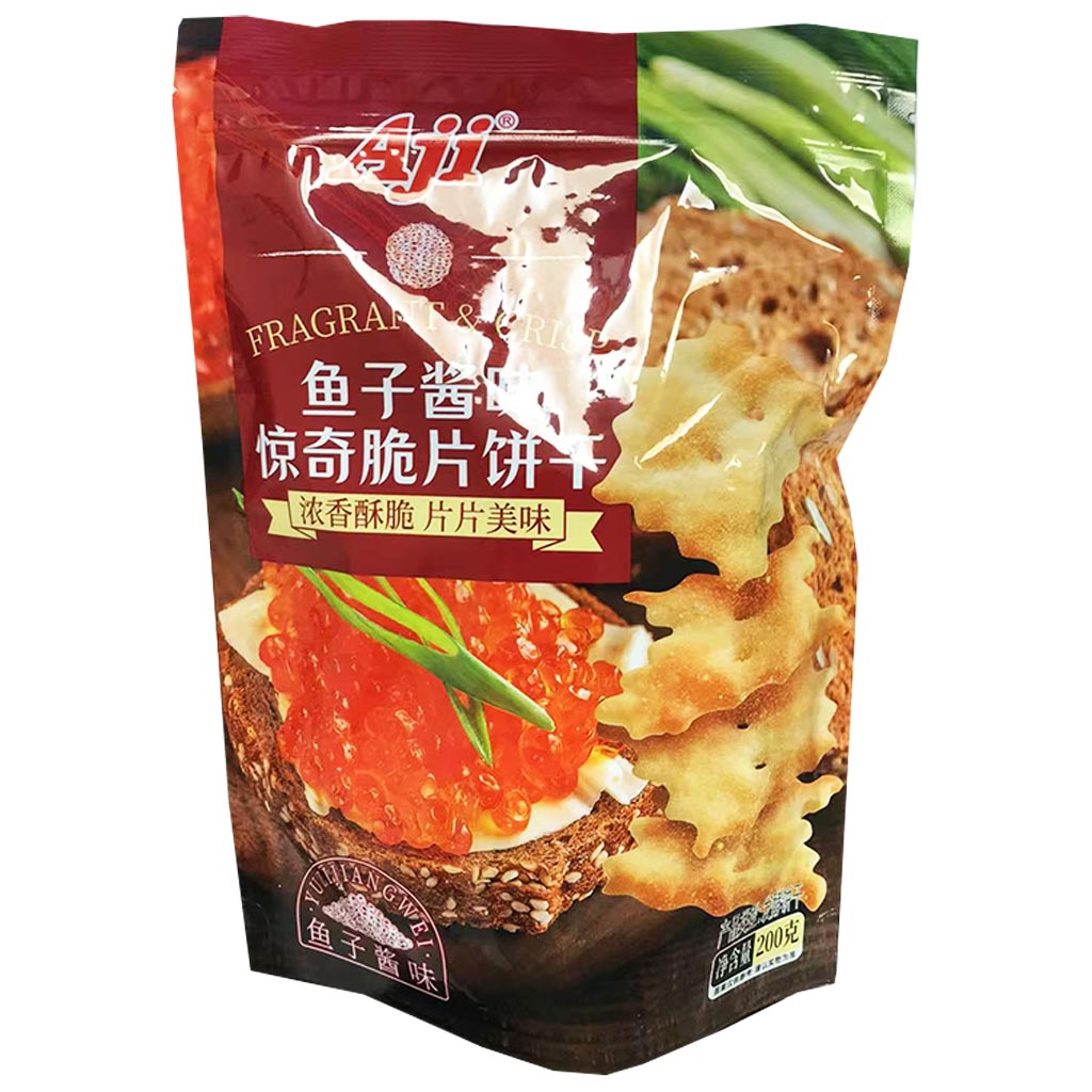 Aji Cookie Caviar 200g ~ Aji驚奇脆片餅魚子醬 200g