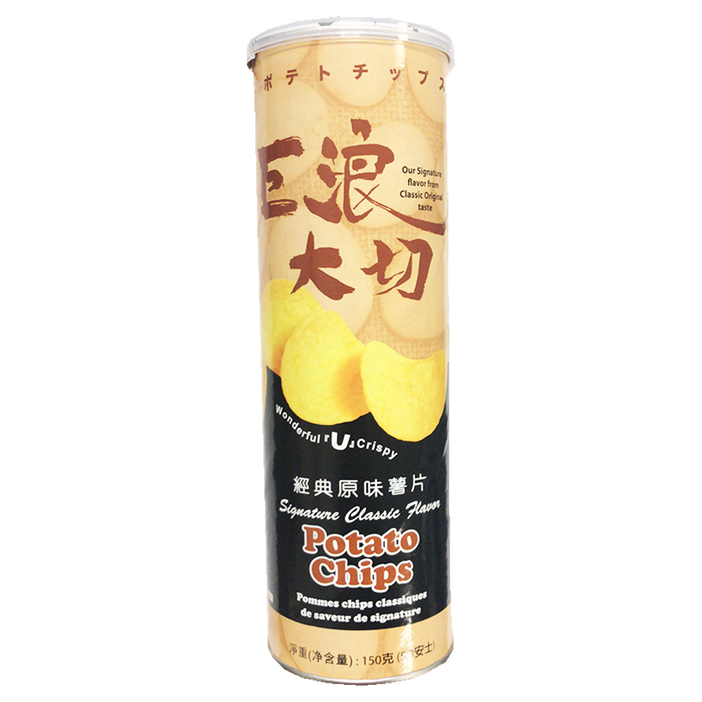 Edo Potato Chips Classic 150g ~ EDO巨浪大切薯片經典原味 150g