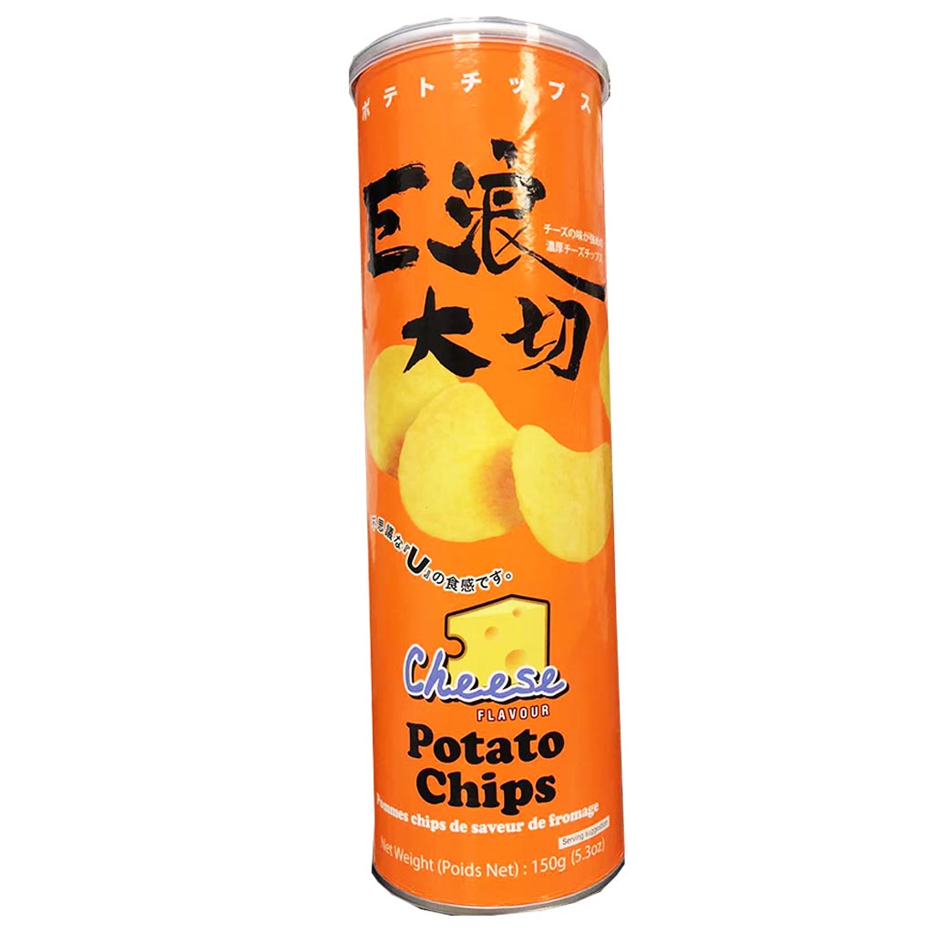 Edo Potato Chips Cheese 150g ~ EDO巨浪大切芝士味 150g