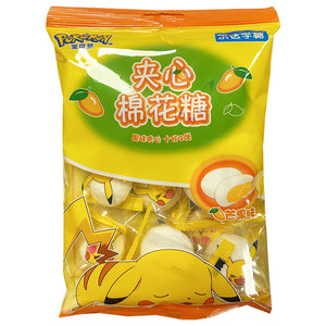 Le Da Xue Tang Mango Marshmallows 80g ~ 乐达学糖 芒果味夹心棉花糖 80g