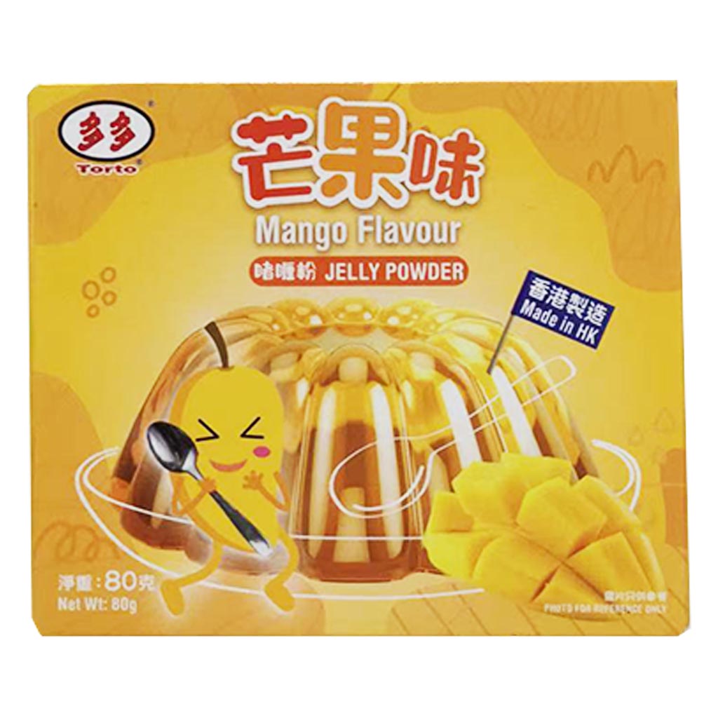 Torto Jelly Powder Mango 80g ~ 多多啫喱粉芒果 80g