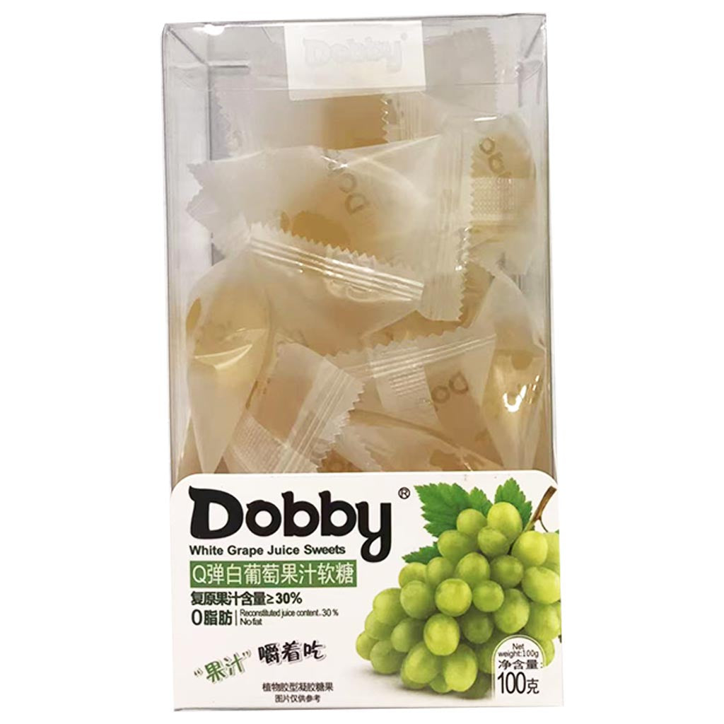Dobby Soft Candy White Grape ~ 青蛙旅行軟糖白葡萄