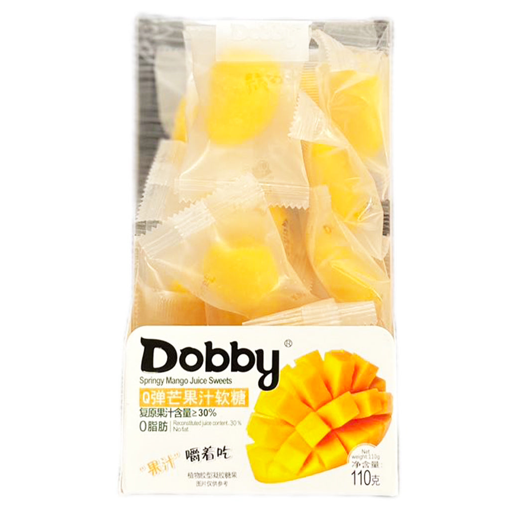 Dobby Soft Candy Mango 100g ~ 青娃旅行软糖芒果 100g