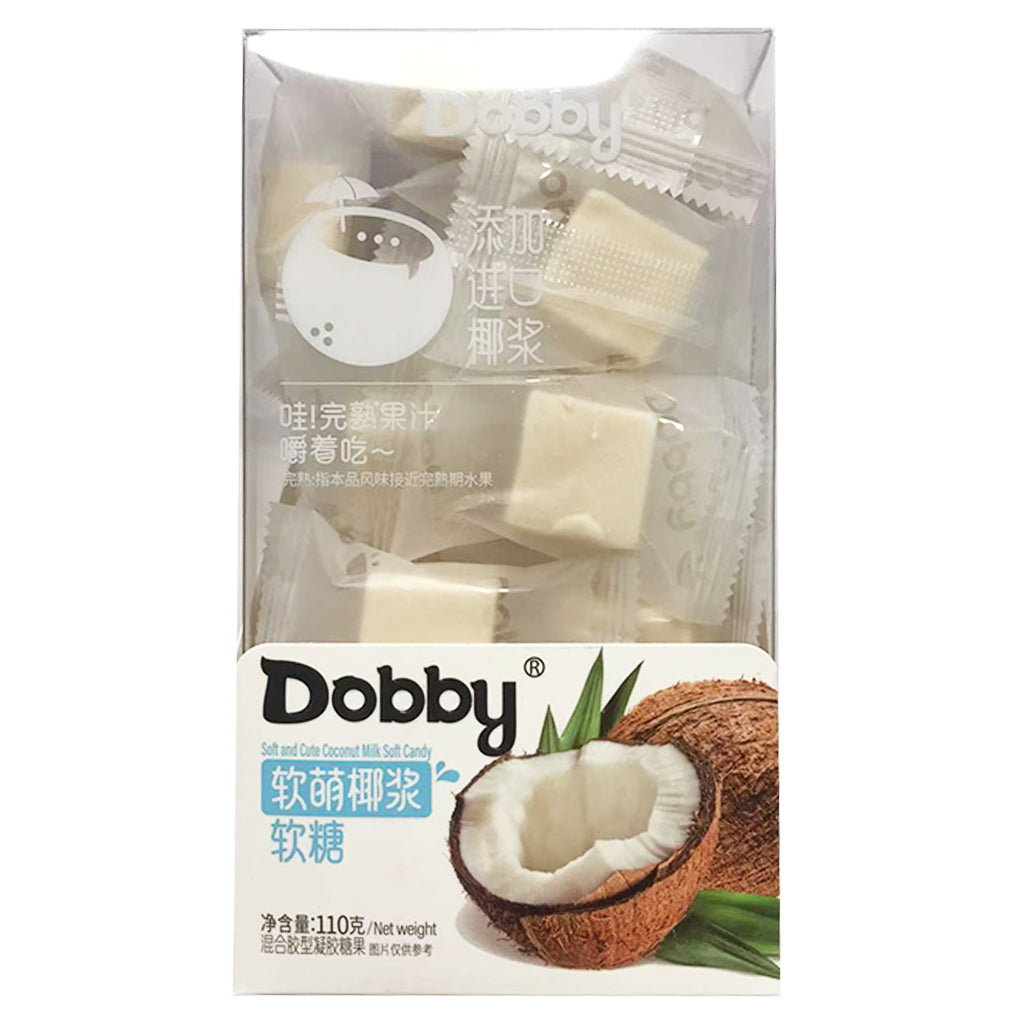 Dobby Soft Candy Coconut 110g ~ 哆比椰漿軟糖 110g