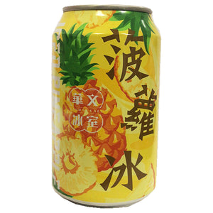 WahManCafe Iced Pineapple Drink 315ml ~ 華文冰室菠蘿冰特飲 315ml