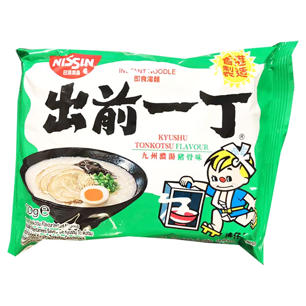 HK Nissin Demae Ramen Tonkotsu Flavour 100g ~ 出前一丁猪骨汤面 100g