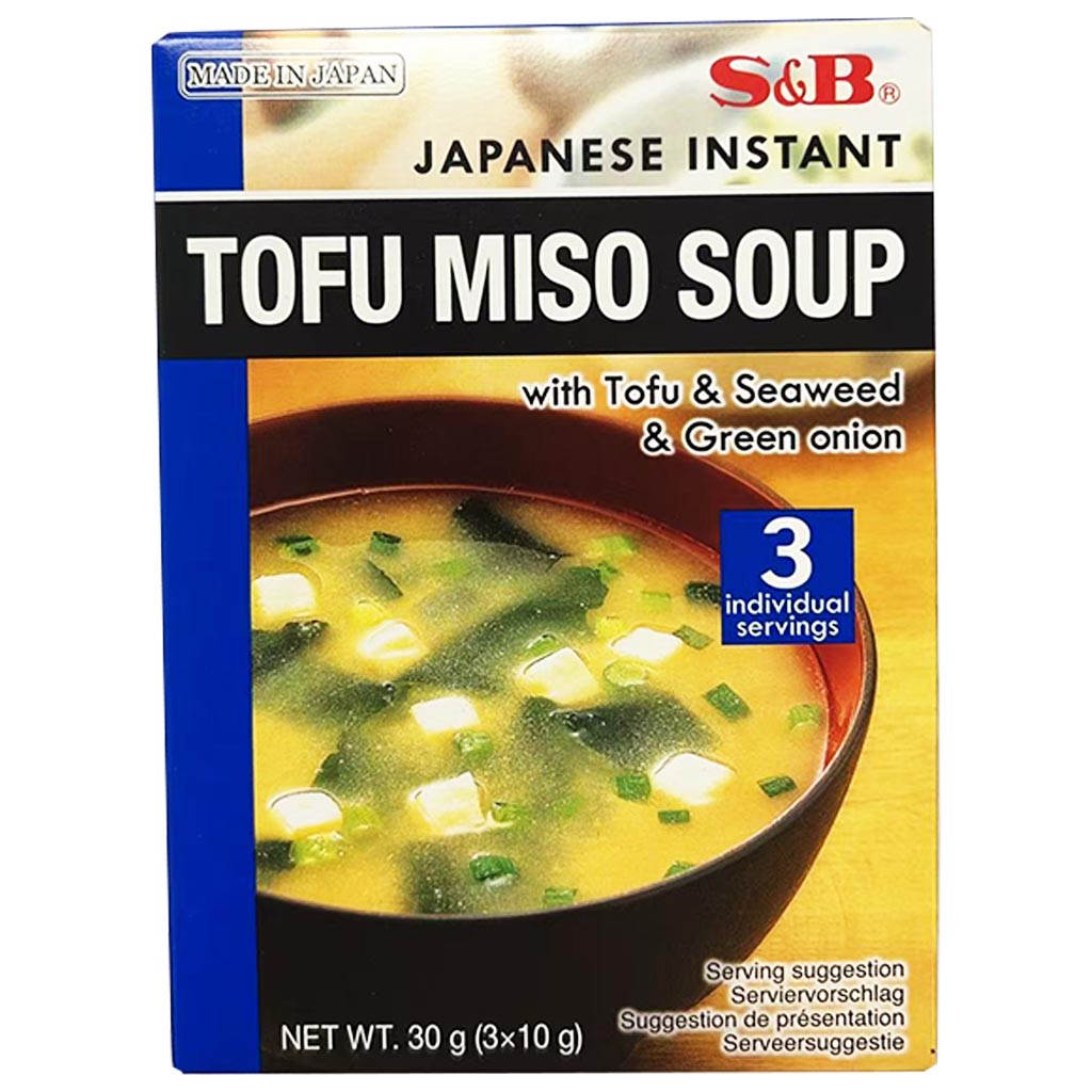 S&B Tofu Miso Soup 30g ~ 即食豆腐味噌湯 30g