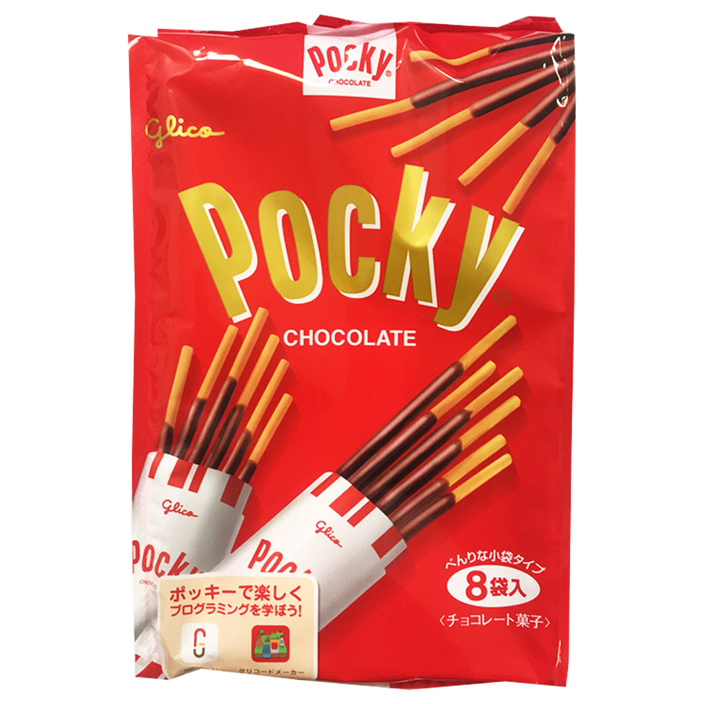 Glico Pocky Chocolate 8 packs 101.6g ~ 格力高百奇巧克力8包装 101.6g