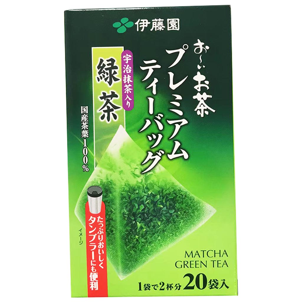 Itoen Oi Ocha Premium Green Tea Matcha 36g ~ 伊藤園高級袋泡茶宇治抹茶綠茶 36g