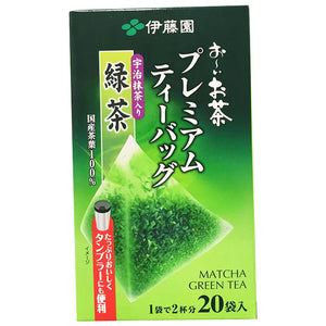 Itoen Oi Ocha Premium Green Tea Matcha 36g ~ 伊藤園高級袋泡茶宇治抹茶綠茶 36g