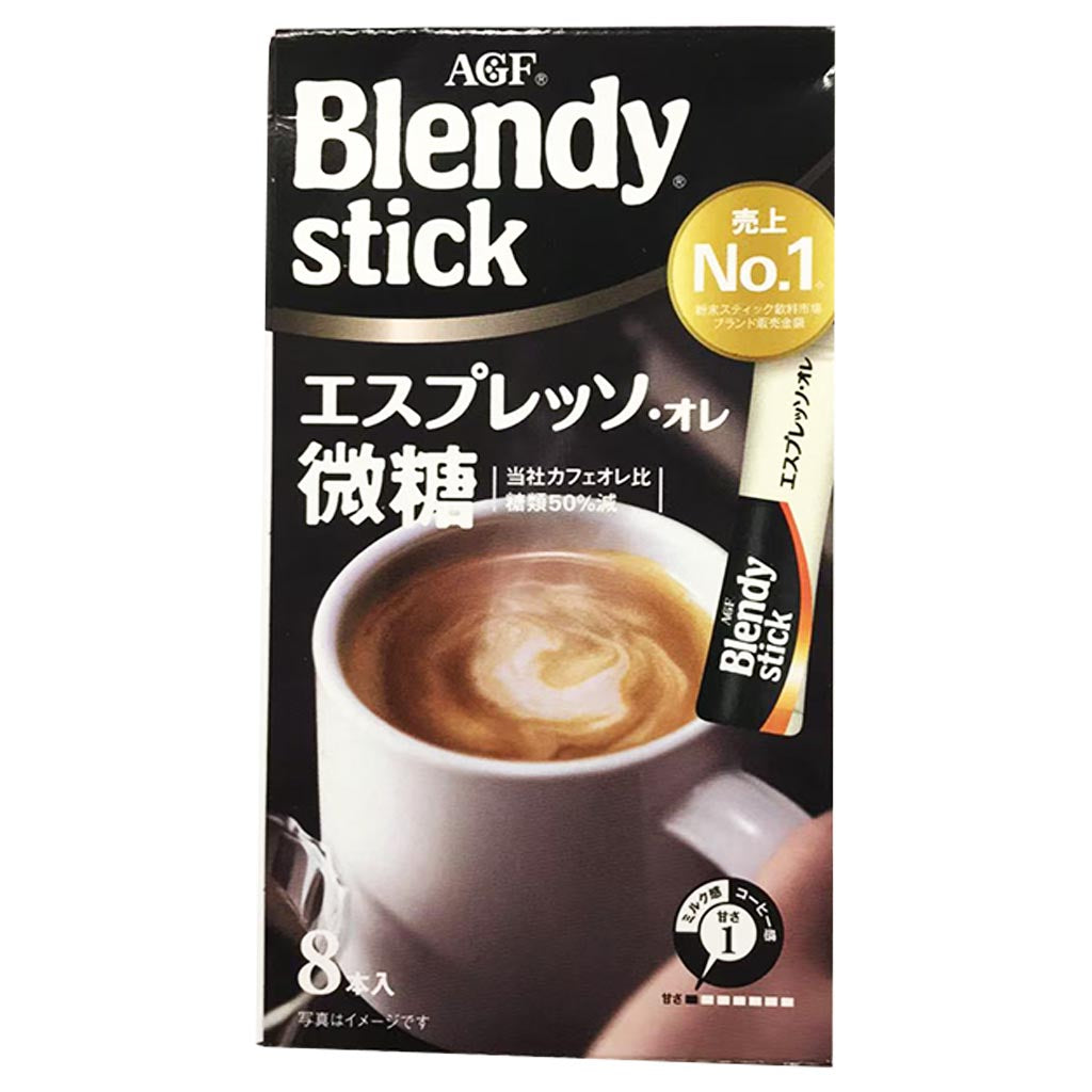 AGF Blendy Stick Espresso Au Lait Light 49.6g ~ AGF濃縮咖啡歐蕾微甜 49.6g