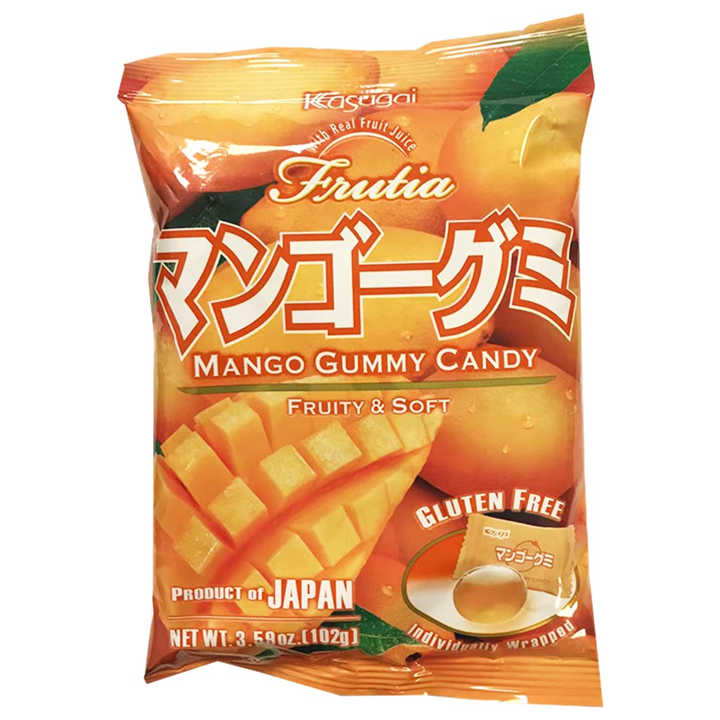 Kasugai Mango Gummy Candy ~ Kasugai 芒果味糖果