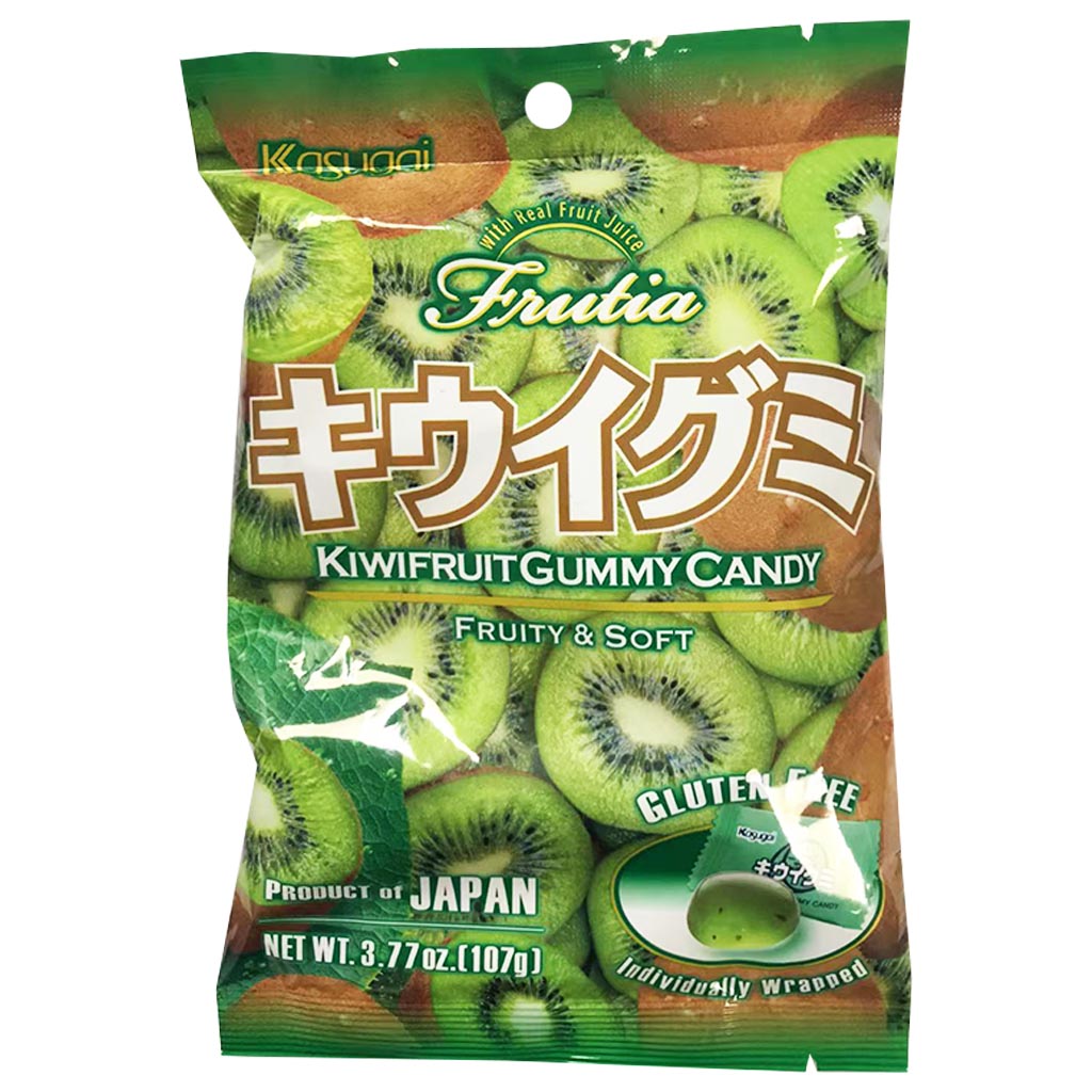 Kasugai Kiwi Gummy Candy ~ GUMMY100 奇异果味