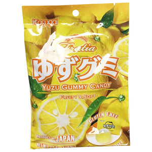Kasugai Gummy Yuzu Candy 102g ~ 春日井软糖柚子味 102g