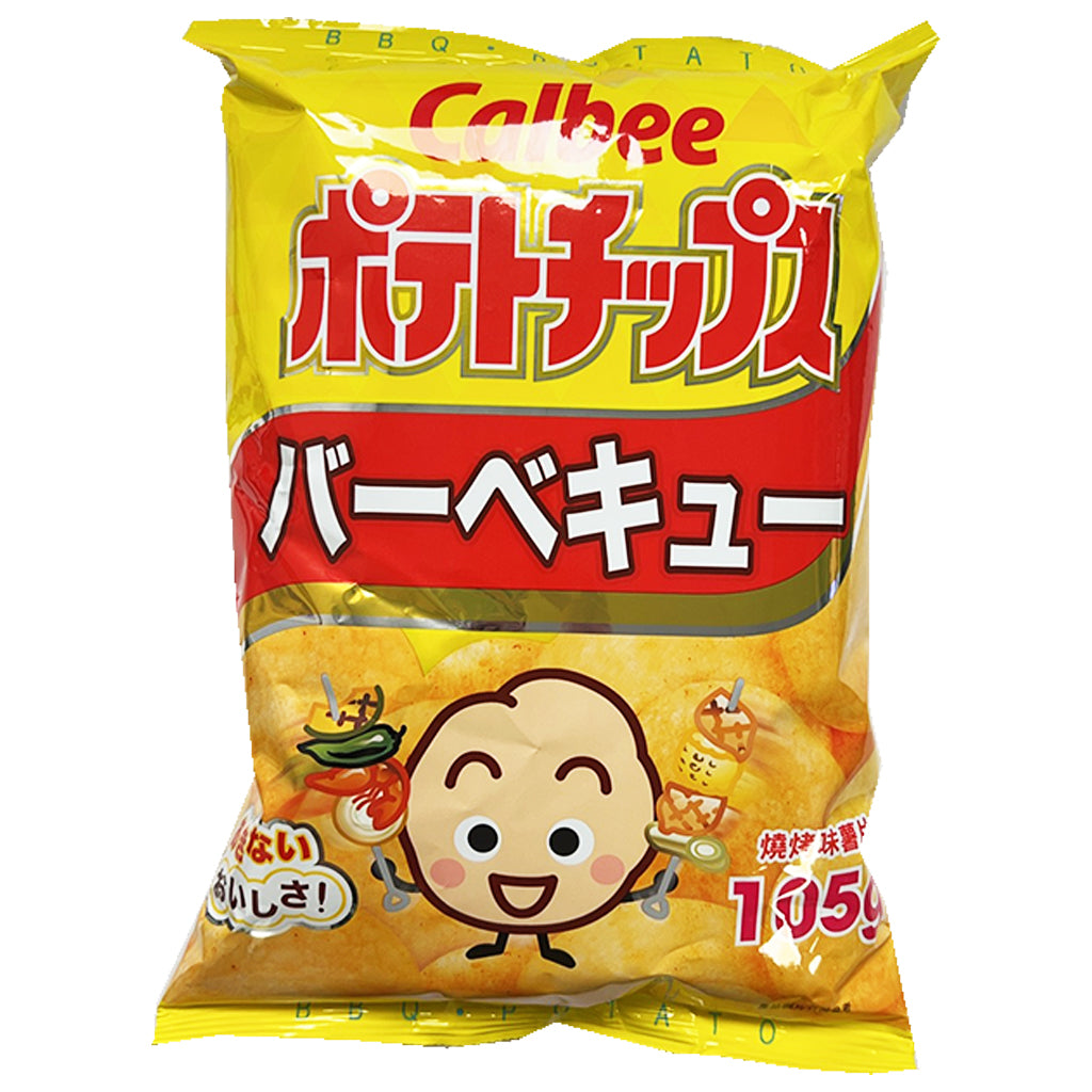 Calbee Potato Chips BBQ 105g ~ 卡乐B燒烤味薯片 105g