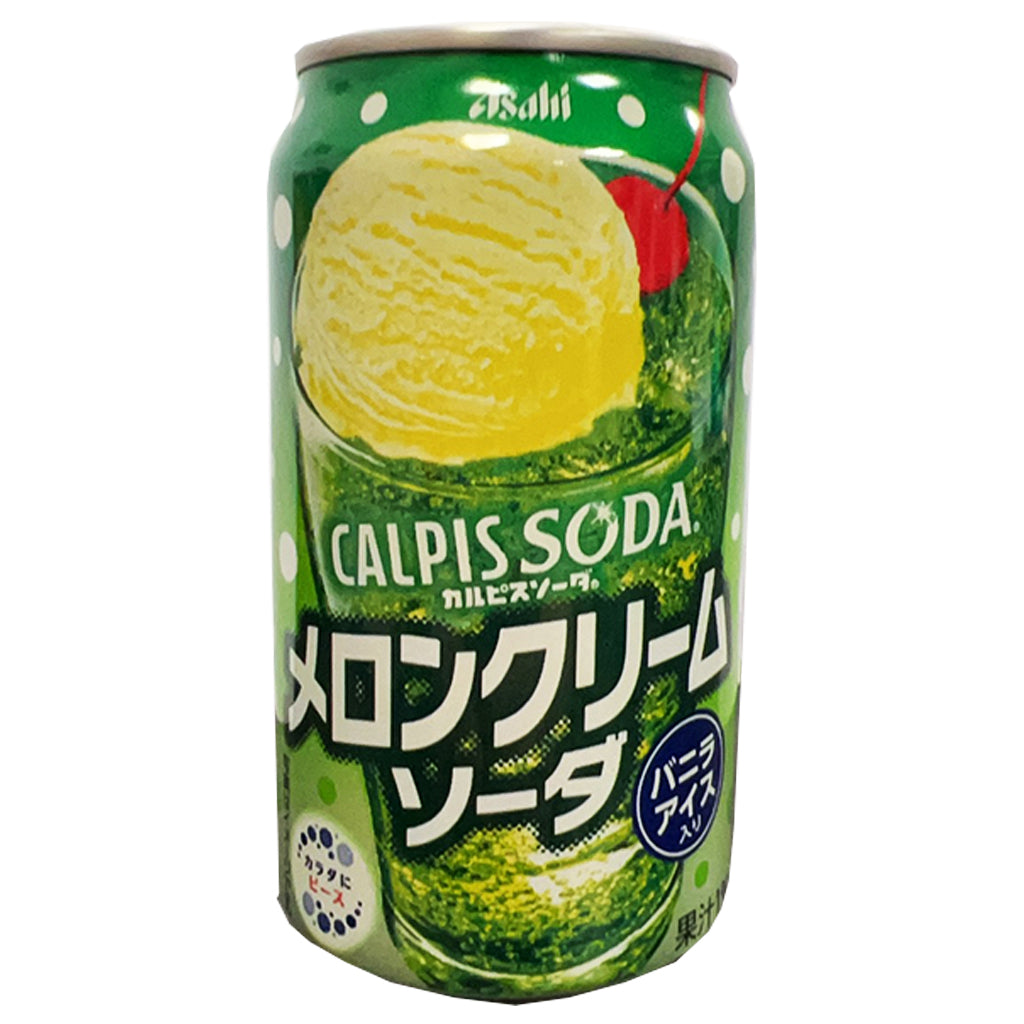 Asahi Calpis Soda Melon 350ml ~ 可爾必思蜜瓜 350ml