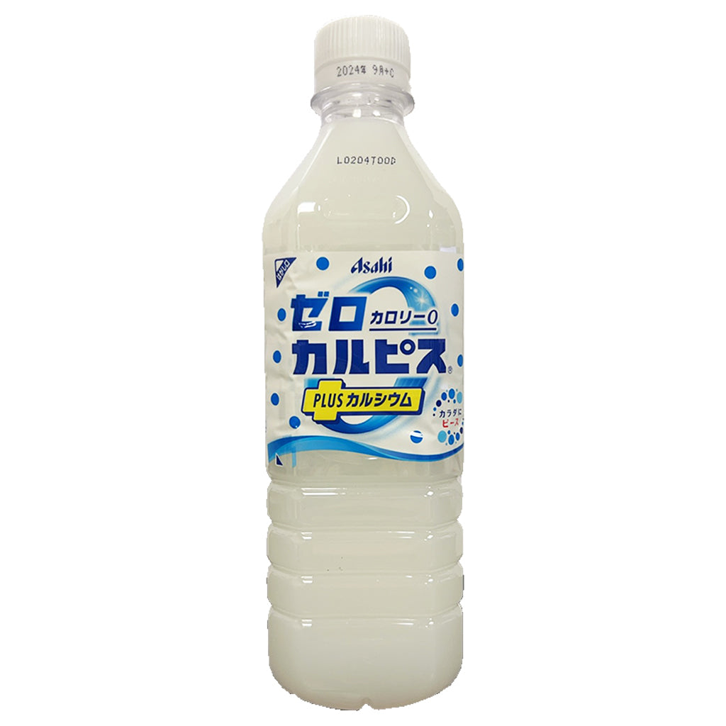 Asahi Calpis Zero kcal Plus Calcium 500ml ~ 日本朝日可尔必思零卡加