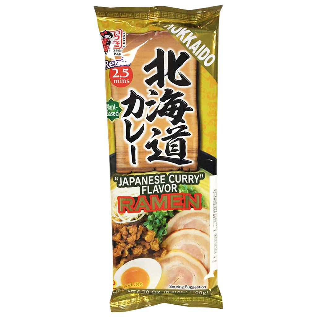 Itsuki Japanese Curry Ramen 190g ~ 五木北海道咖哩拉麵 190g