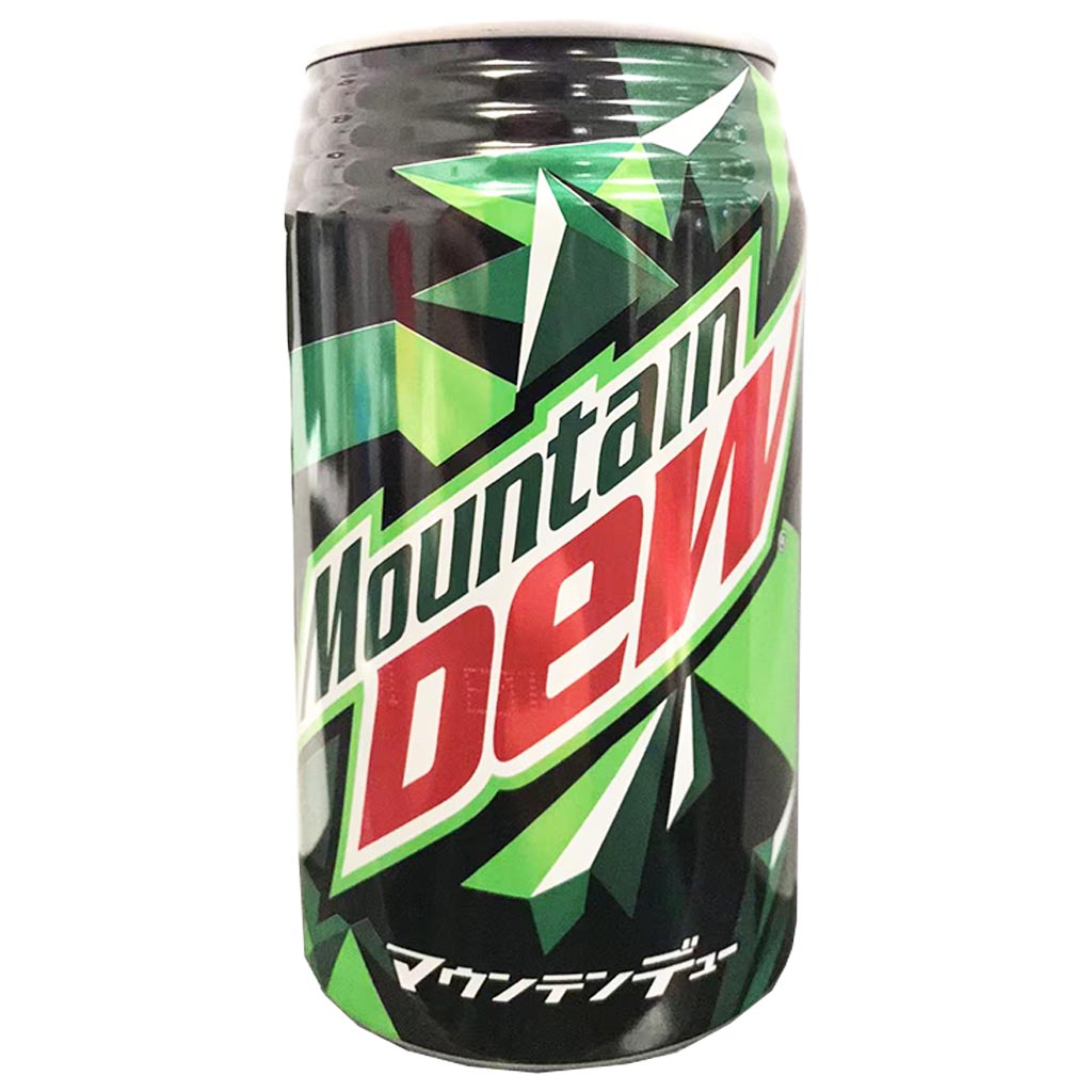 Suntory Mountain Dew Soft Drink 350ml ~ 三得利青柠味碳酸料 350ml