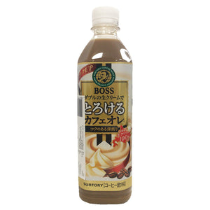 Suntory Boss Cafe Au Lait 500ml ~ 三得利奶咖啡拿鐵 500ml