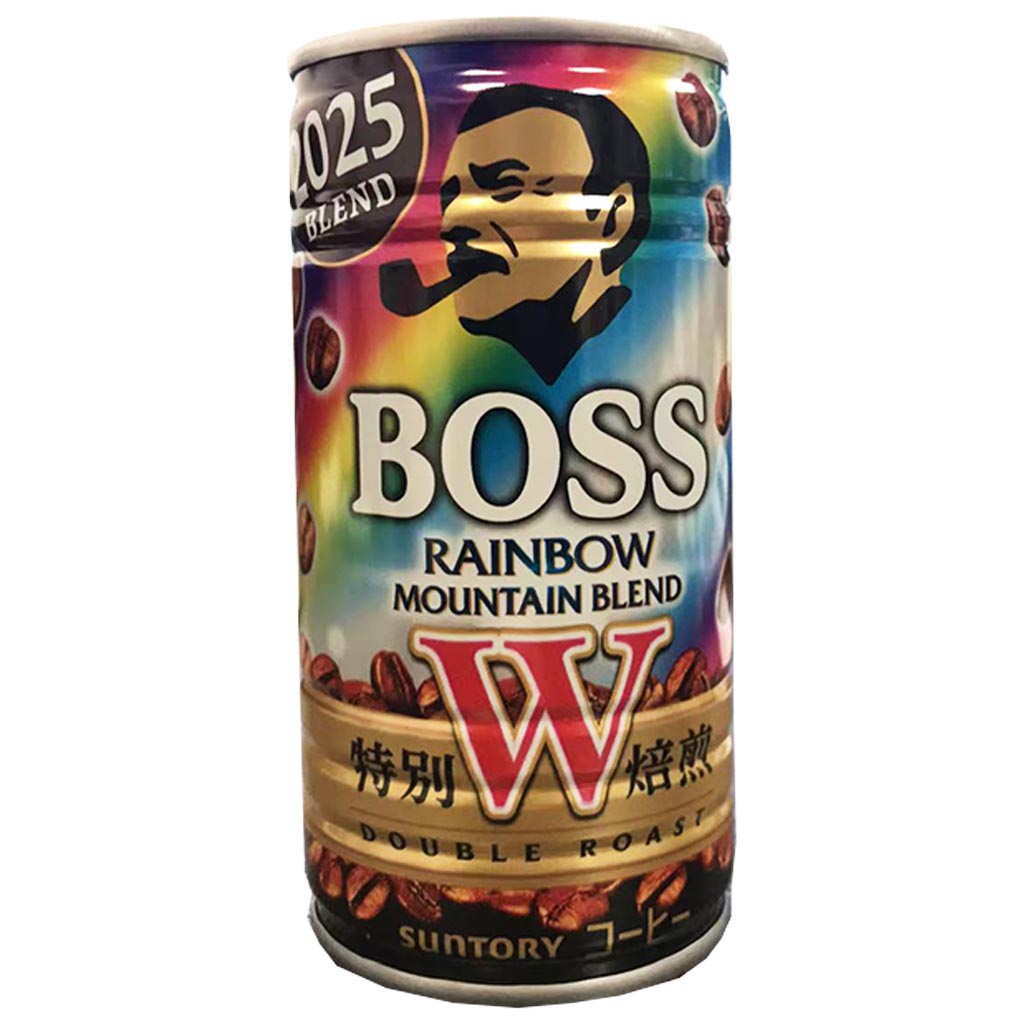 Suntory Boss Rainbow Mountain Coffee 185g ~ 三得利Boss彩虹山混合即飲咖啡 185g