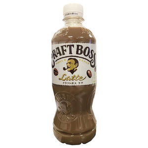 Suntory Craft Boss Latte Bottles 500ml ~ 三得利老板拿鐵 500ml