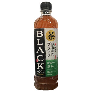 Suntory Green Tea Iyemon Black 600ml ~ 綠茶伊右衛門黑茶 600ml