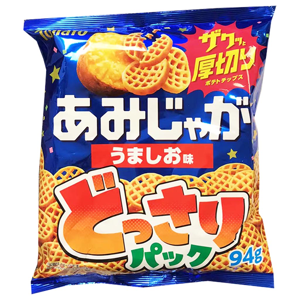 Tohato Potato Snack Salt Flavour 94g ~ 桃哈多網狀馬鈴薯片鹽味 94g