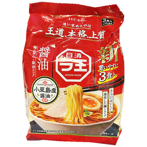 Nissin Raoh Ramen Soy Sauce Flavour 303g ~ 日清拉麵王醬油 303g