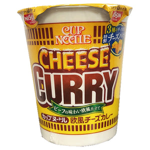 Nissin Cup Noodle Cheese Curry 85g ~ 日清杯麵芝宜咖哩味 85g