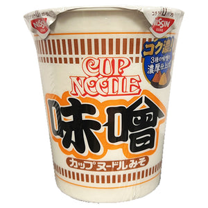 Nissin Cup Noodle Miso 82g ~ 日清杯麵味增味 82g