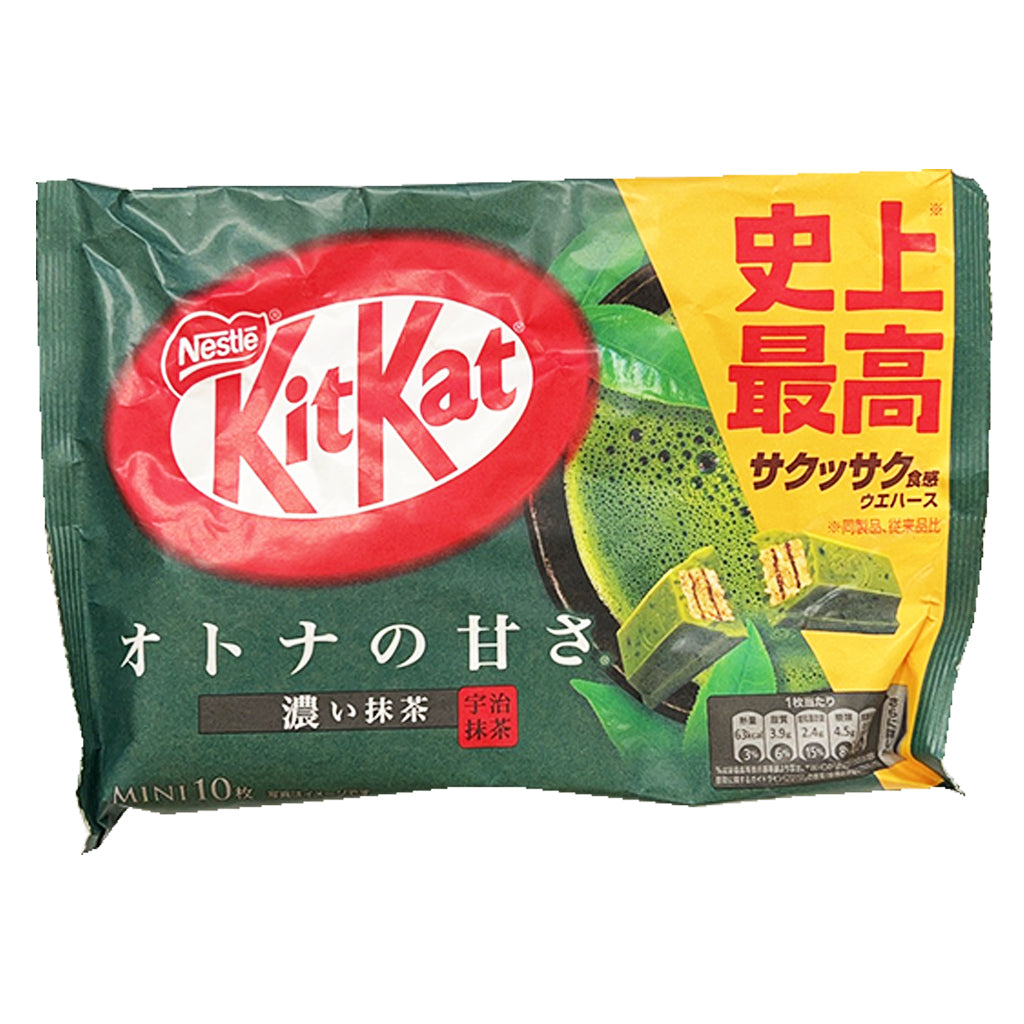 Kit Kat Chocolate Uji Matcha 113g ~ 雀巢奇巧巧克力宇治抹茶 113g