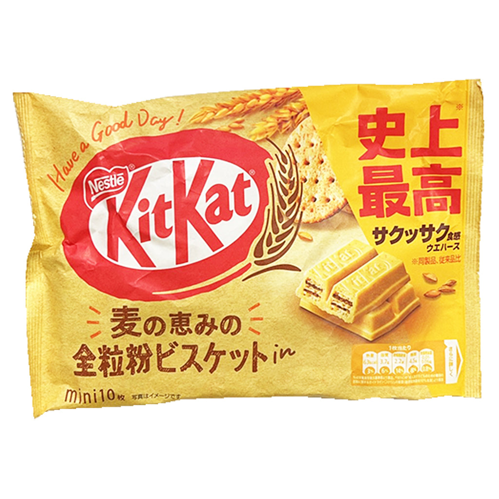 Kit Kat Chocolate Grain Biscuit 113g ~ 雀巢奇巧巧克力全麦 113g