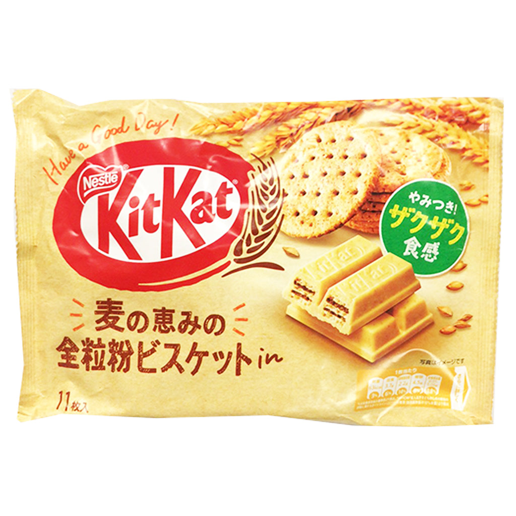 Kit Kat Chocolate Grain Biscuit 124.3g ~ 雀巢奇巧巧克力全麦 124.3g