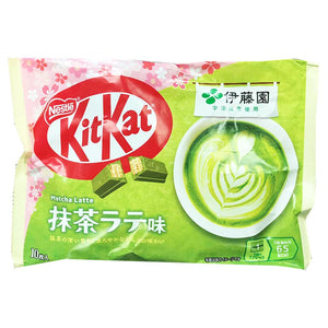 Kit Kat Cookies Itoen Matcha Latte 116g ~ 奇巧威化餅乾伊藤園抹茶牛奶口味 116g