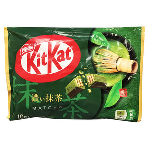 Kitkat Rich Matcha Flavour Cookies 113g ~ 奇巧抹茶味威化饼干10枚 113g