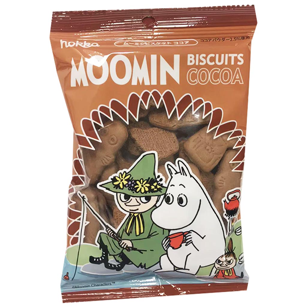 Hokka Moomin Cocoa Biscuit 60g ~ 姆明可可口味饼干 60g