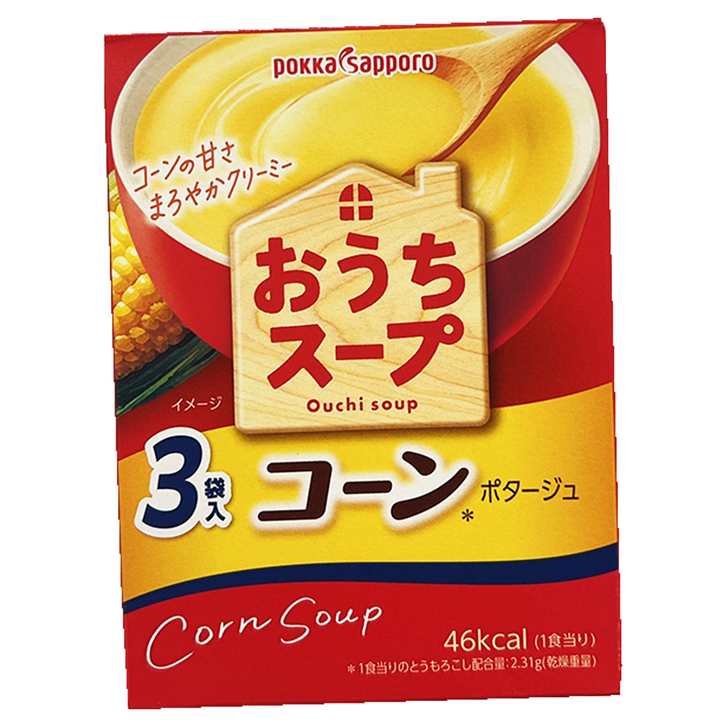 PokkaSapporo Ouchi Corn Soup 36g ~ 玉米湯宝 36g