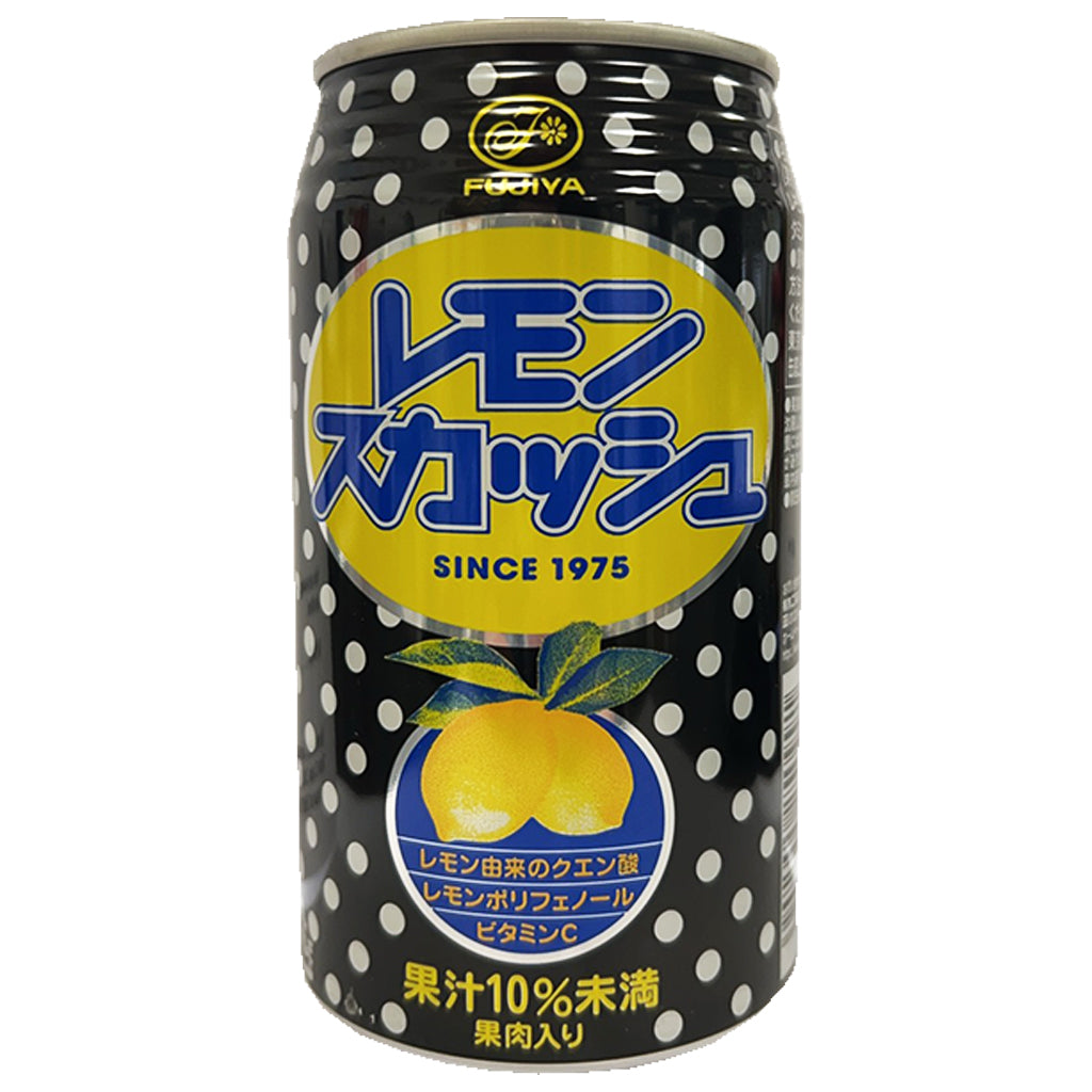 Fujiya Lemon Juice Soft Drink 350ml ~ 不二家柠檬饮料 350ml