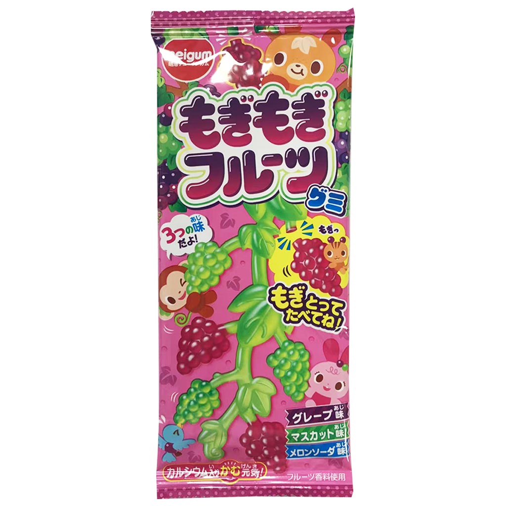Meigum Mogi Mogi Fruit Gummy 21g ~ 明治茂密森林水果形状软糖 21g