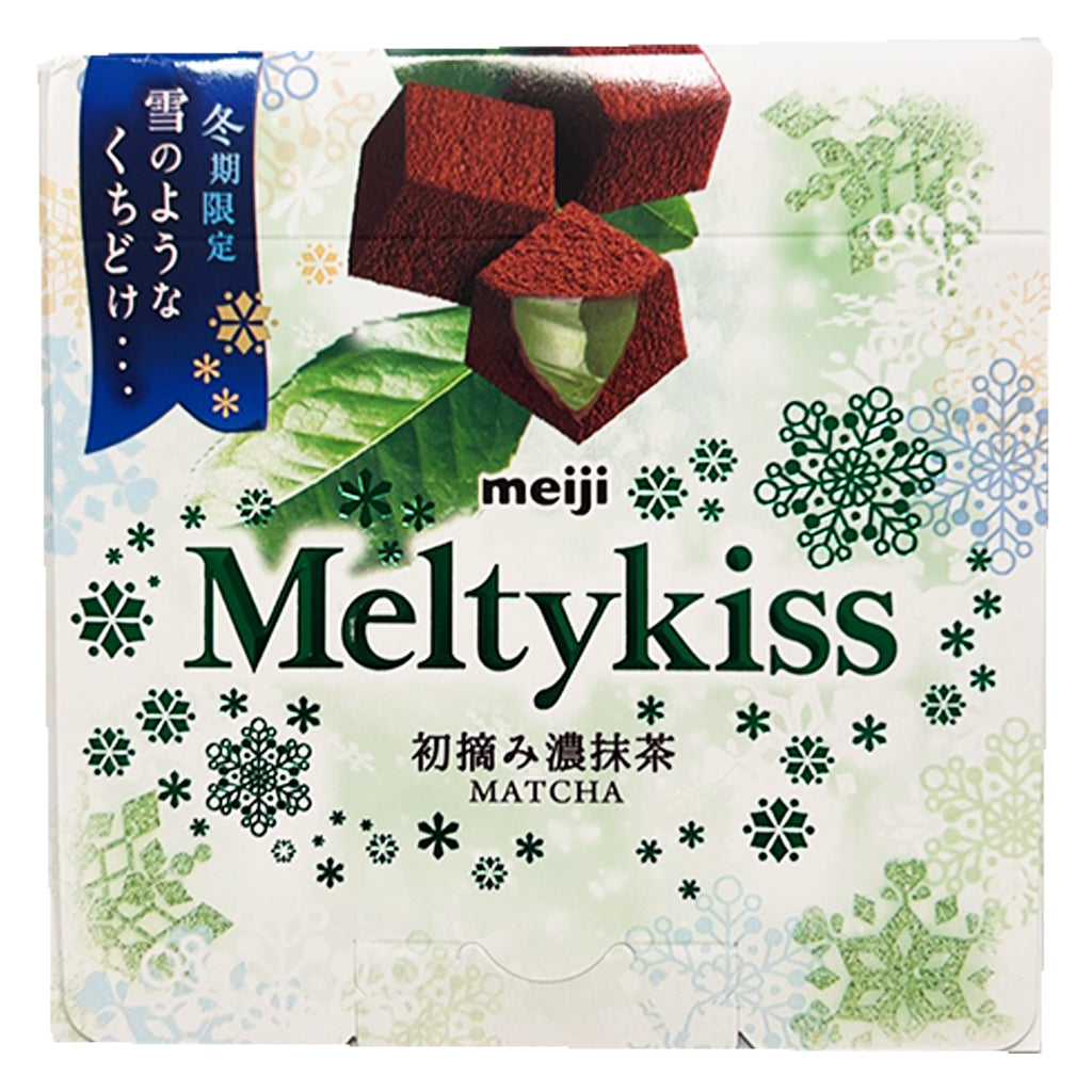 Meiji Melty Kiss Matcha 52g ~ 明治雪吻朱古力抹茶味 52g