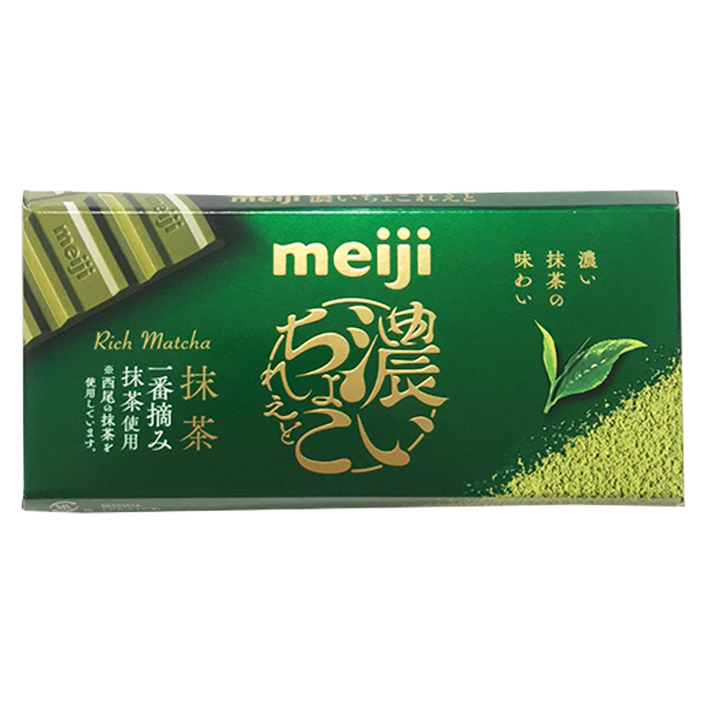 Meiji Koi Matcha Chocolate 46g ~ 明治浓抹茶巧克力 46g