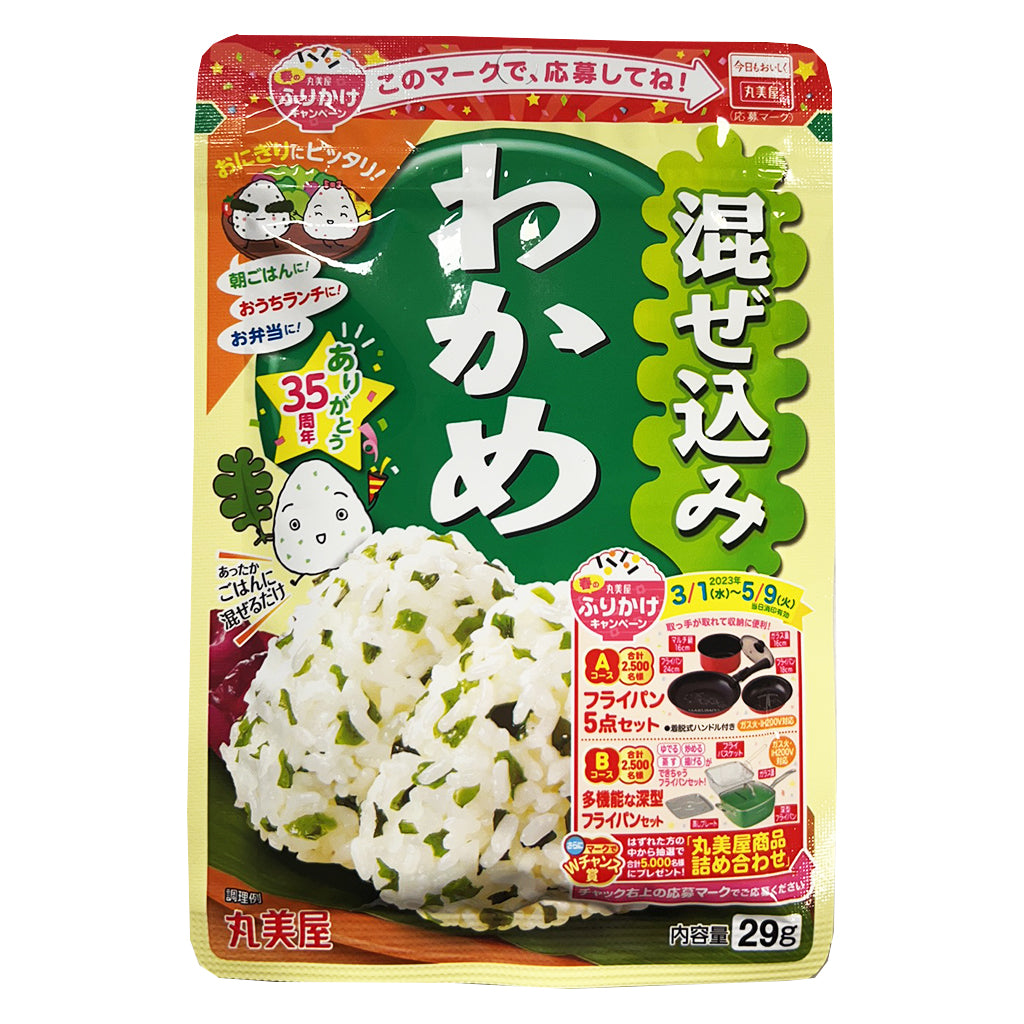 Marumiya Mixed Seaweed 29g ~ 丸美屋 紫菜拌饭 29g