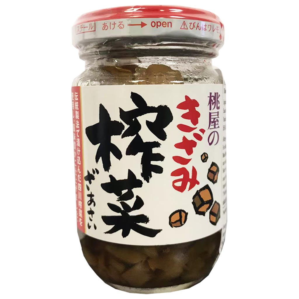 Momoya Japan Seasoned Zasai 100g ~ 桃屋榨菜 100g