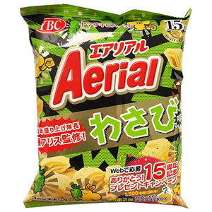 YBC Aerial Wasabi 65g ~ YBC粟米脆脆芥末 65g
