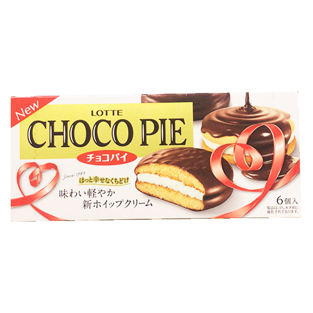 Lotte Choco Pie 6pc 186g ~ 樂天巧克力派6个裝 186g