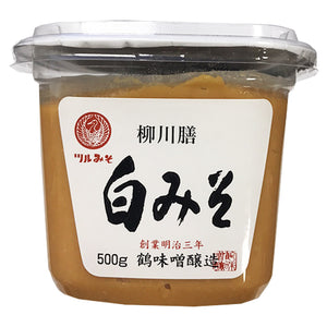 Yanagawa White Miso 500g ~ 柳川膳白味噌 500g