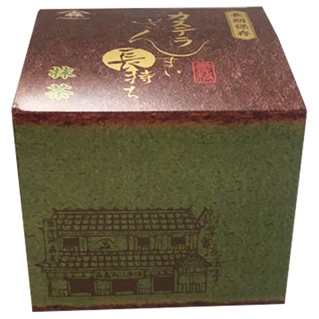 Kashuen Castella Cake Matcha Flavour 110g ~ 菓秀苑森長抹茶蜂蜜长崎蛋糕 110g