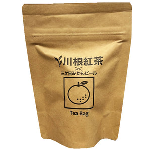 Kawane Black Tea Mikabi Mandarin Peel 24g ~ 川根紅茶陈皮茶包 24g